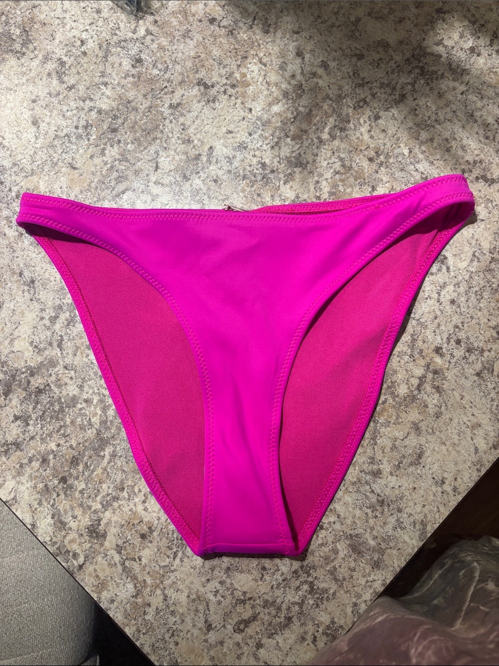 Good American Vibrant Magenta Bikini Bottom